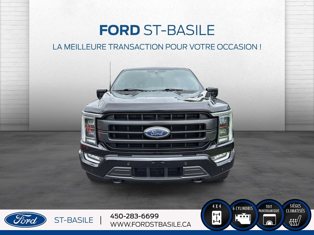 Ford F-150 2023 Noir Saint-Basile-le-Grand - photo #10
