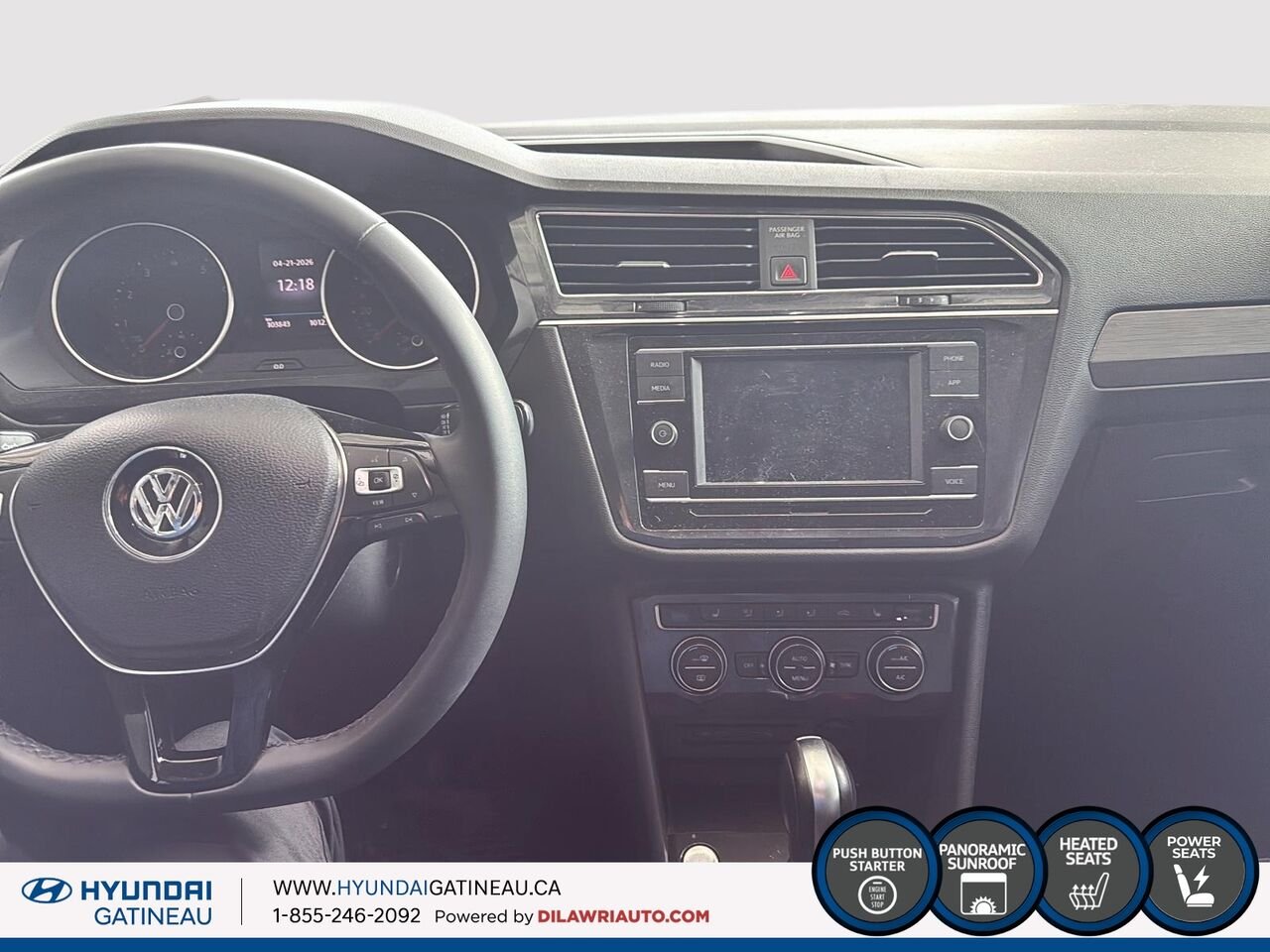 2020 Volkswagen Tiguan Comfortline 4MOTION White Ottawa & Gatineau - photo #9