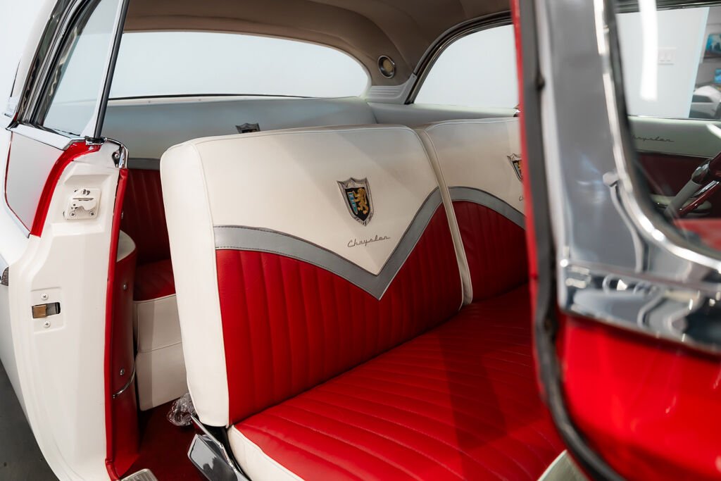 1955 Chrysler New Yorker PRIX IN USD St.Regis | CAR IN MILES Red Montreal - photo #18