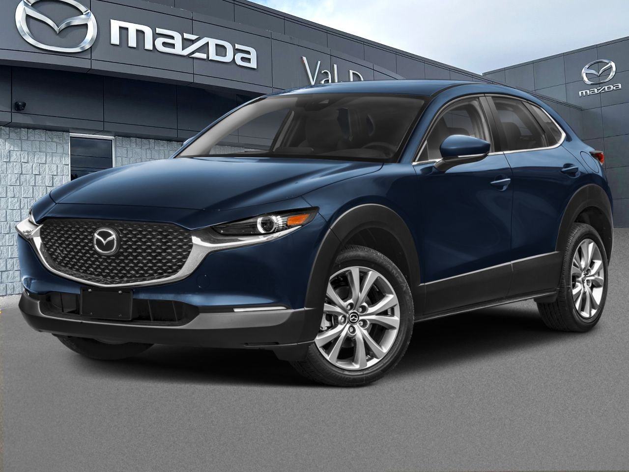 2026 Mazda CX-30 GS TI Deep Crystal Blue Mica Val-David - photo #0