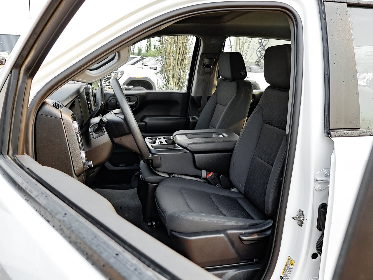 2024 GMC Sierra 1500 4WD Crew Cab 147 Pro White Sherwood Park - photo #15