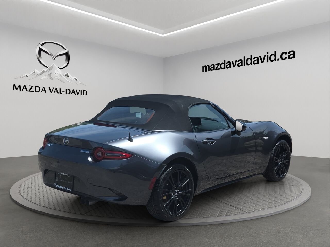 Mazda MX-5 GS BM, NAVIGATION, CAMÉRA DE RECUL, DÉCAPOTABLE 2024 Gris Val-David - photo #21