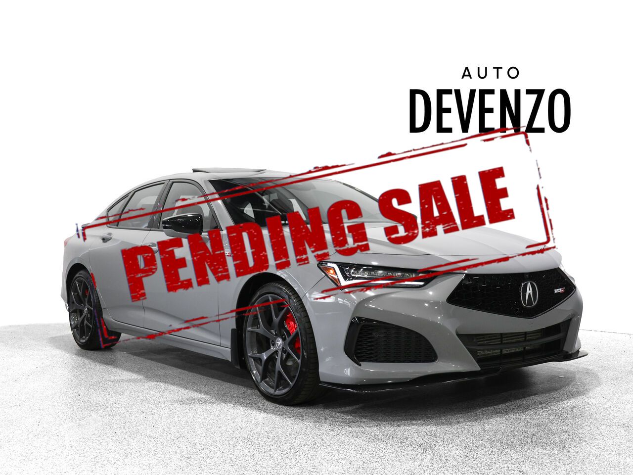 Gray 2024 Acura TLX Sedan All-Wheel Drive Automatic