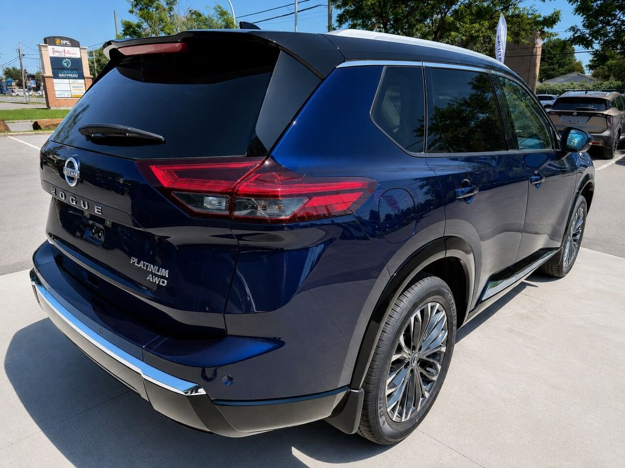 NISSAN Rogue ROGUE PLATINE 2026 Bleu océanique profond deux tons Châteauguay - photo #5