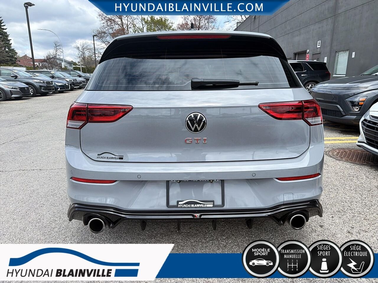 2023 Volkswagen Golf GTI Grey Blainville - photo #4