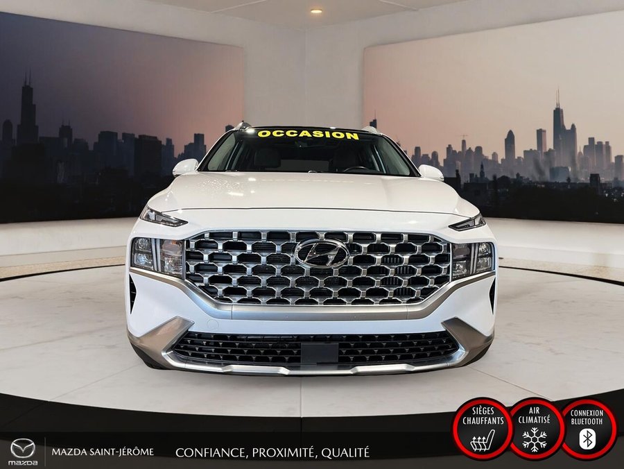 Hyundai Santa Fe Hybrid Preferred Trend hybride | TOIT PANORAMIQUE | CUIR | AWD 2022 Blanc