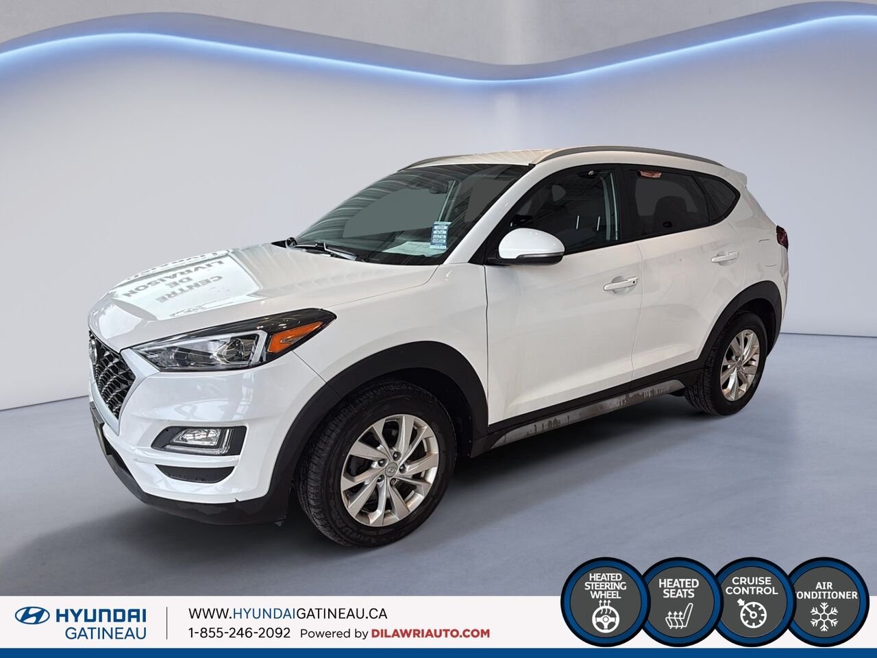 Hyundai Tucson 2021 Blanc Gatineau - photo #0