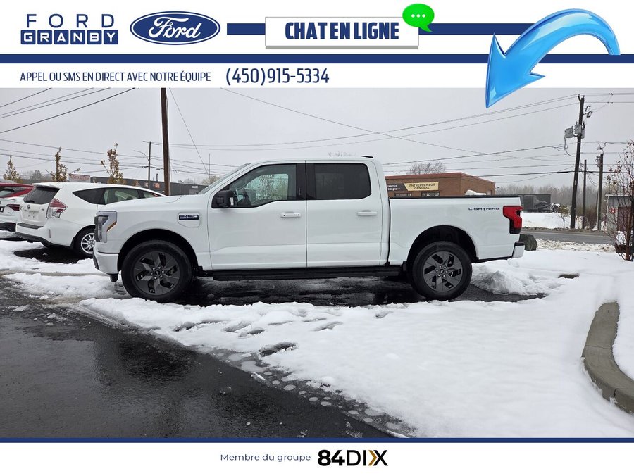 2024 Ford F-150 Lightning White