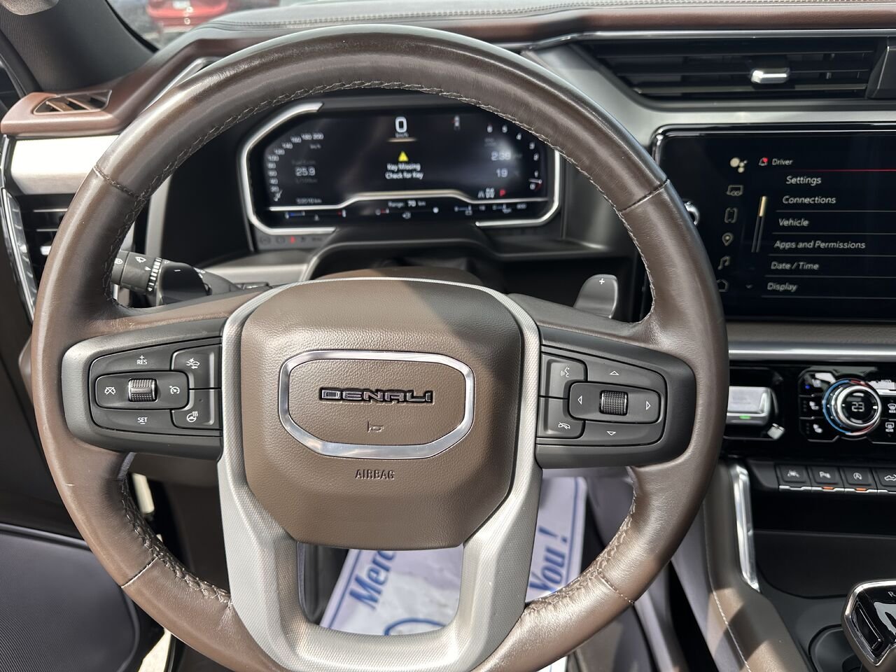 GMC SIERRA K1500 DENALI Denali cabine multiplace 4RM 147 po 2023 Noir Ottawa & Gatineau - photo #6