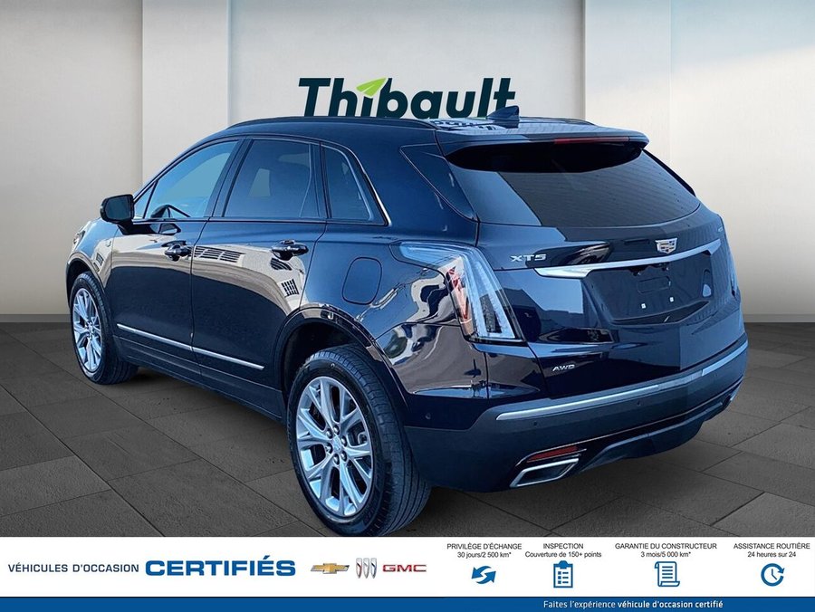 CADILLAC XT5 SPORT Traction intégrale, 4 portes Sport 2021 Bleu