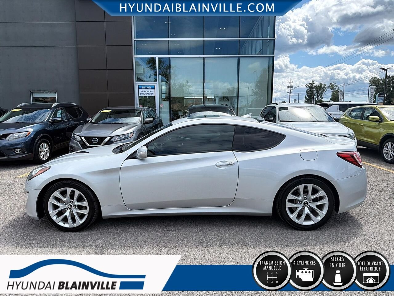 Hyundai Coupé Genesis 2014 Argent Blainville - photo #6