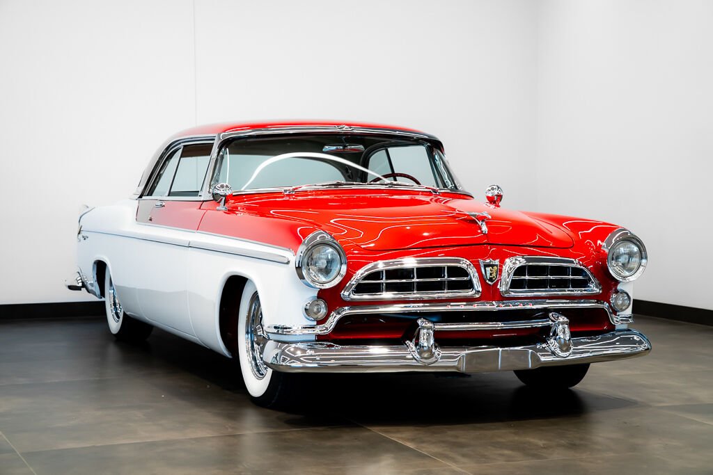 1955 Chrysler New Yorker PRIX IN USD St.Regis | CAR IN MILES Red Montreal - photo #2