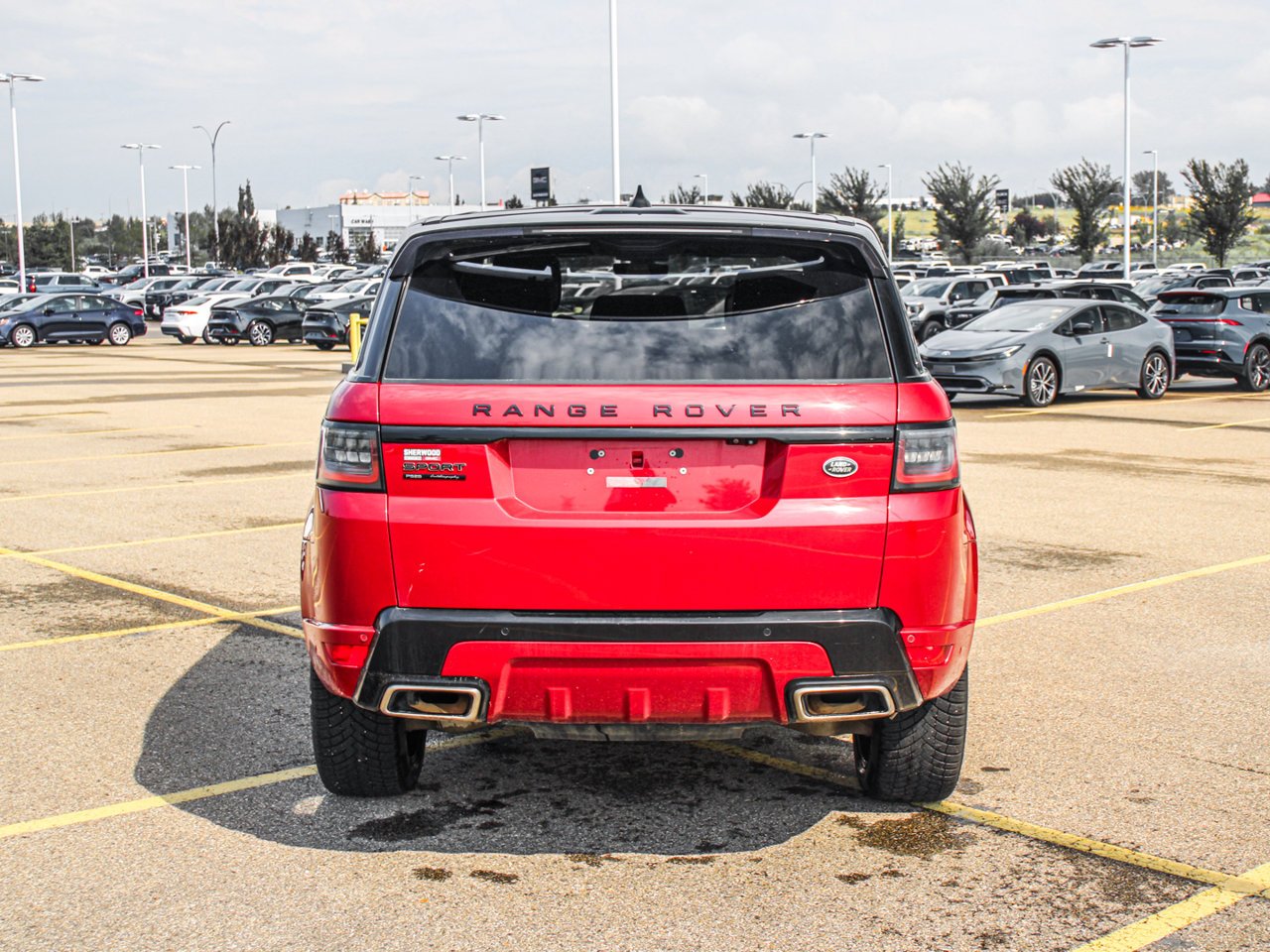 2022 Land Rover Range Rover Sport V8 Supercharged Autobiography Dynamic Red Sherwood Park - photo #6