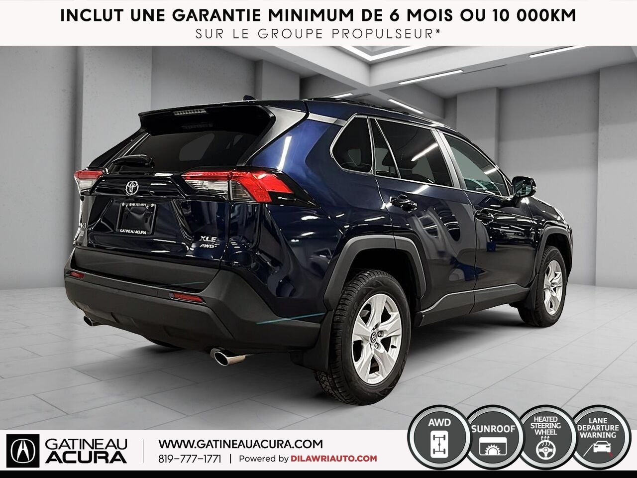 2020 Toyota RAV4 XLE AWD Blue Ottawa & Gatineau - photo #15