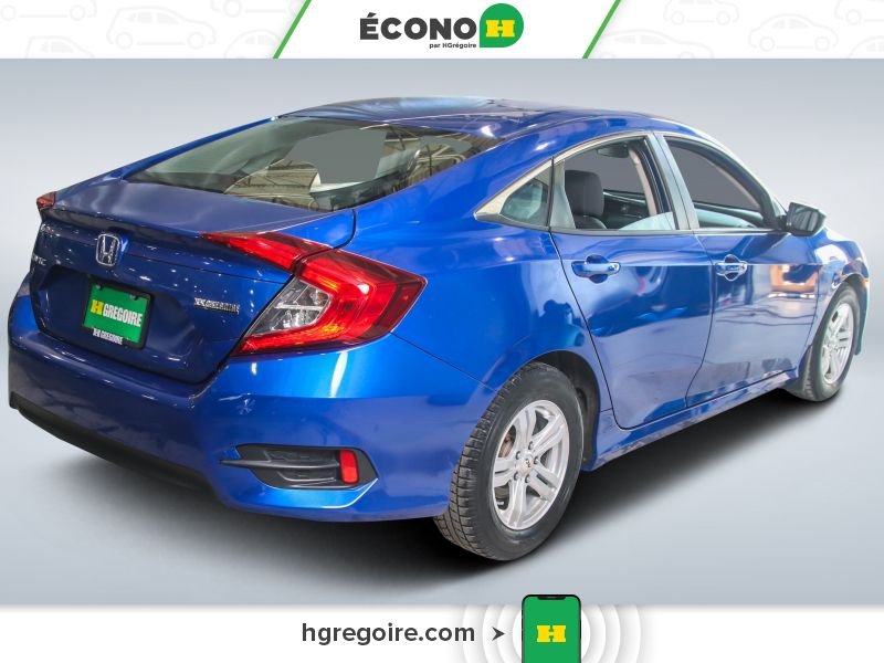 Honda Civic 2018 Bleu Laval - photo #5