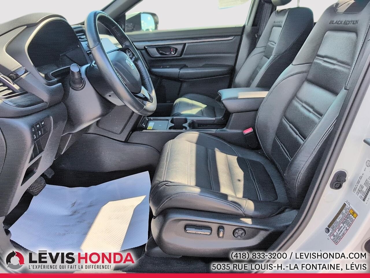 Honda CR-V Black Edition AWD Black Edition Traction Intégrale 2021 Blanc Lévis - photo #16
