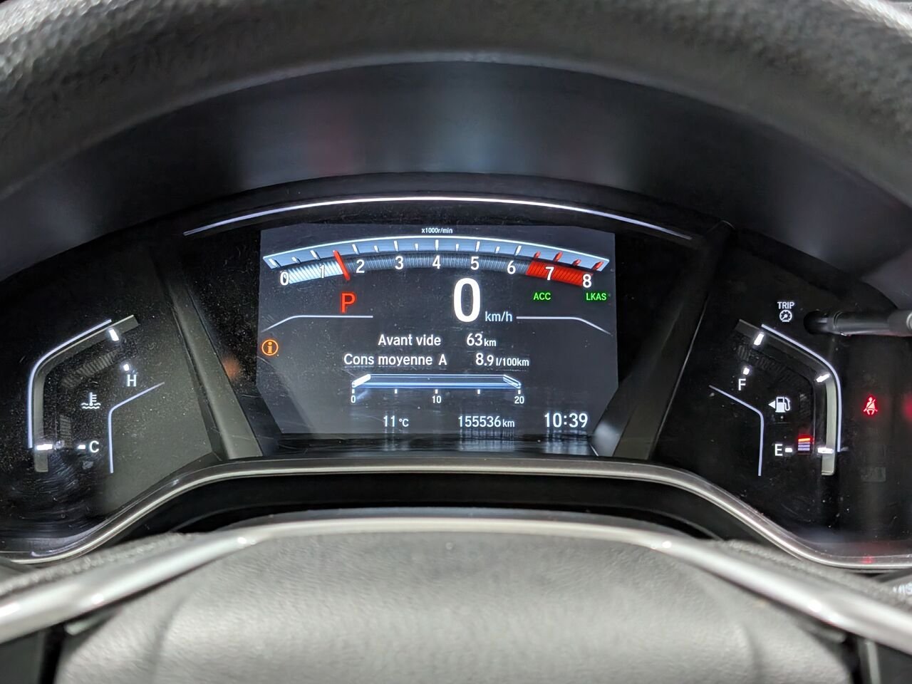 Honda CR-V EX/SIÈGES CHAUFFANTS/TOIT OUVRANT/AC BIZONE/CAMÉRA DE RECUL/BLUETOOTH 2019 Rouge Sherbrooke - photo #15
