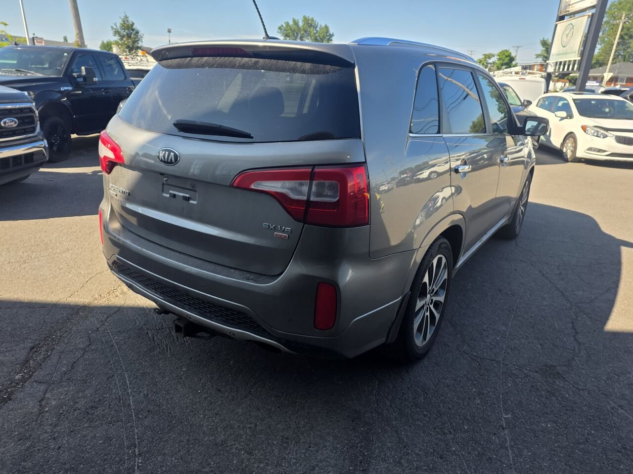 2014 Kia Sorento Silver  - photo #5