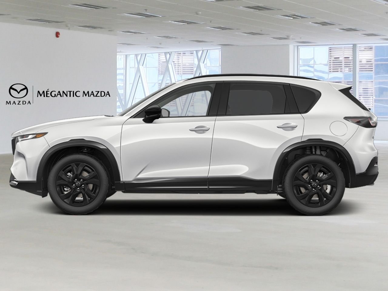 Mazda CX-5 2026 Blanc rhodium métallisé Lac Mégantic - photo #1