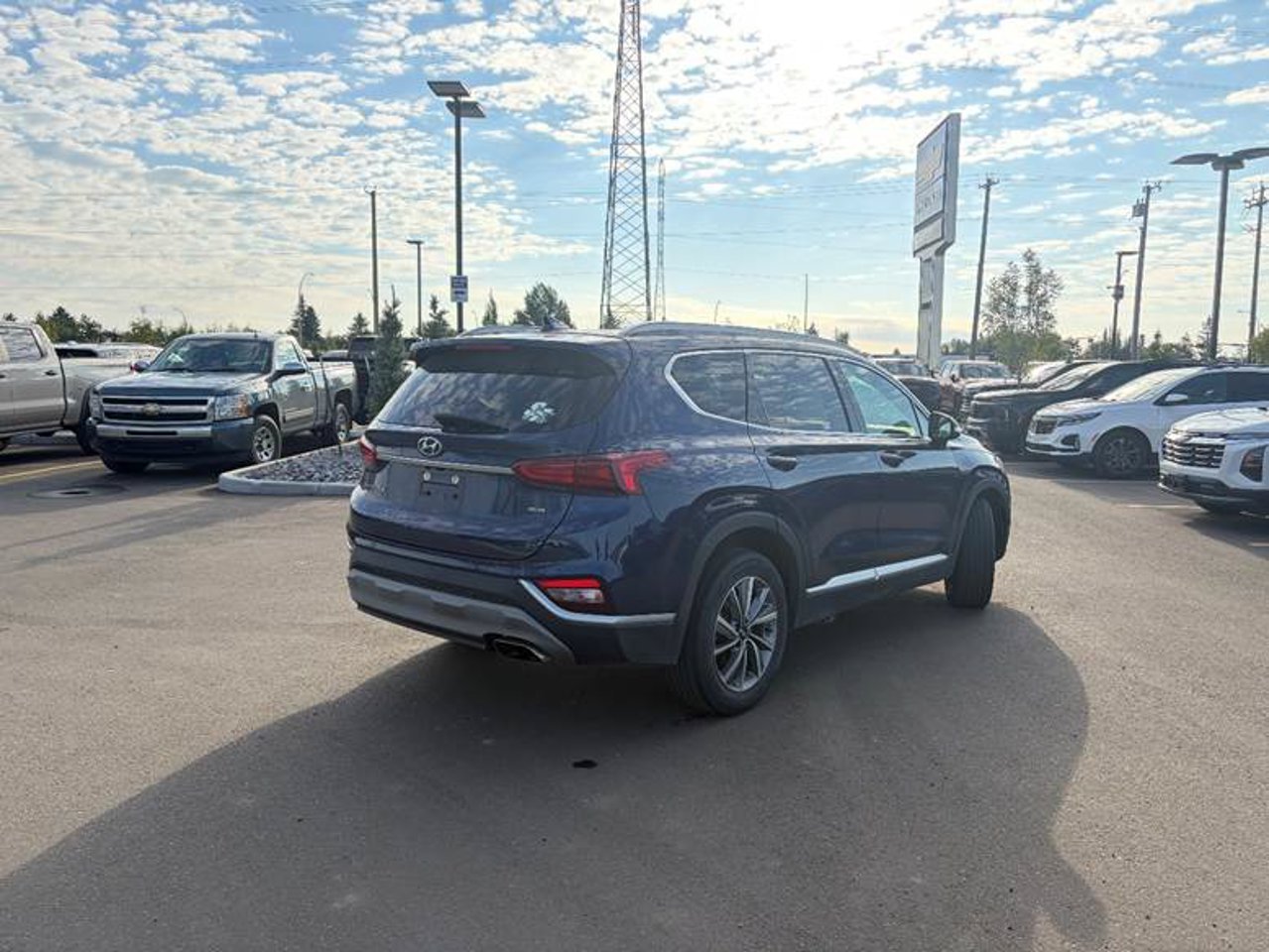 2019 Hyundai Santa Fe 2.4L Preferred AWD Blue Sherwood Park - photo #4