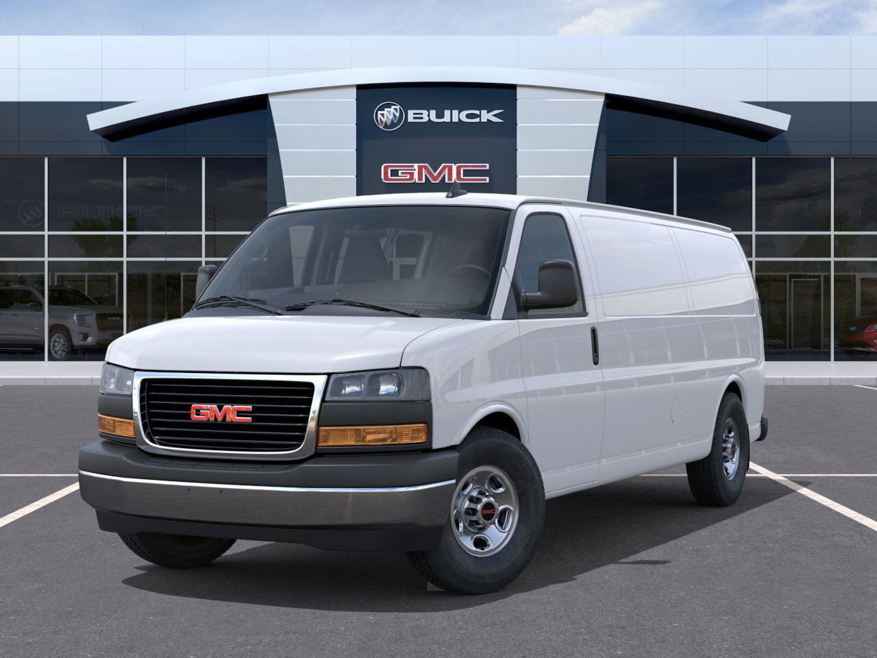 GMC Fourgonnette Savana utilitaire Traction arrière 2500 155 po 2025 Blanc sommet Ottawa & Gatineau - photo #5