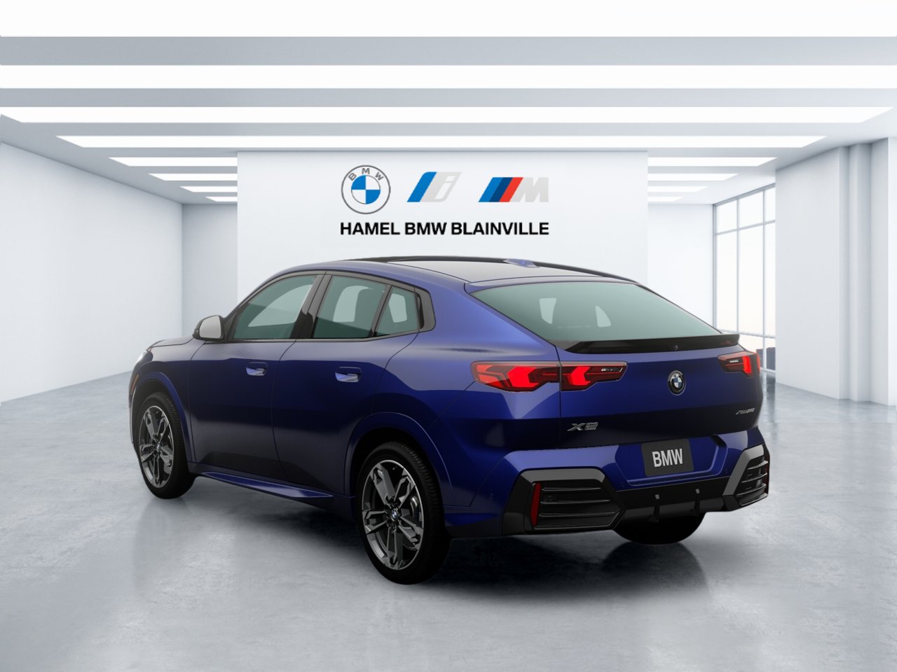 2026 BMW X2 Frozen Portimao Blue Metallic Blainville - photo #1
