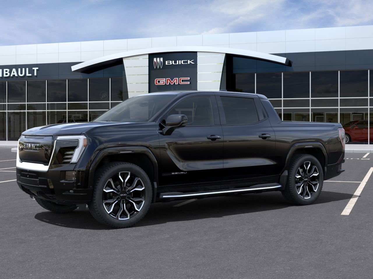 2025 GMC Sierra EV Denali à autonomie maximale Onyx Black Saint-Eustache - photo #1