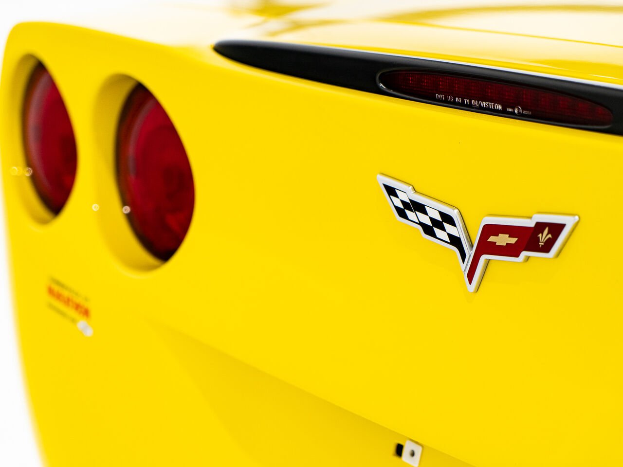 2008 Chevrolet Corvette With only 900km (563mi) From new with window sticker Yellow Kirkland - photo #71
