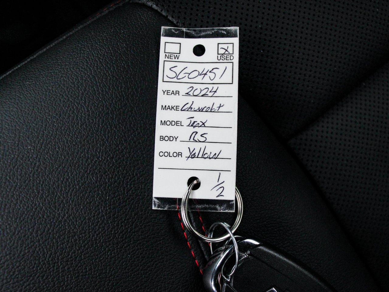2024 Chevrolet Trax FWD 4dr 2RS Yellow Sherwood Park - photo #31