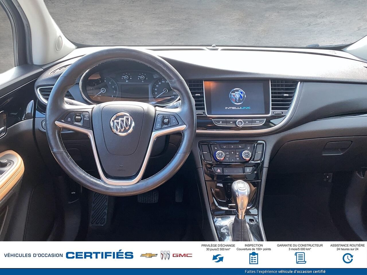 BUICK ENCORE ESS Essence 4 portes TA 2017 Blanc Montmagny - photo #8