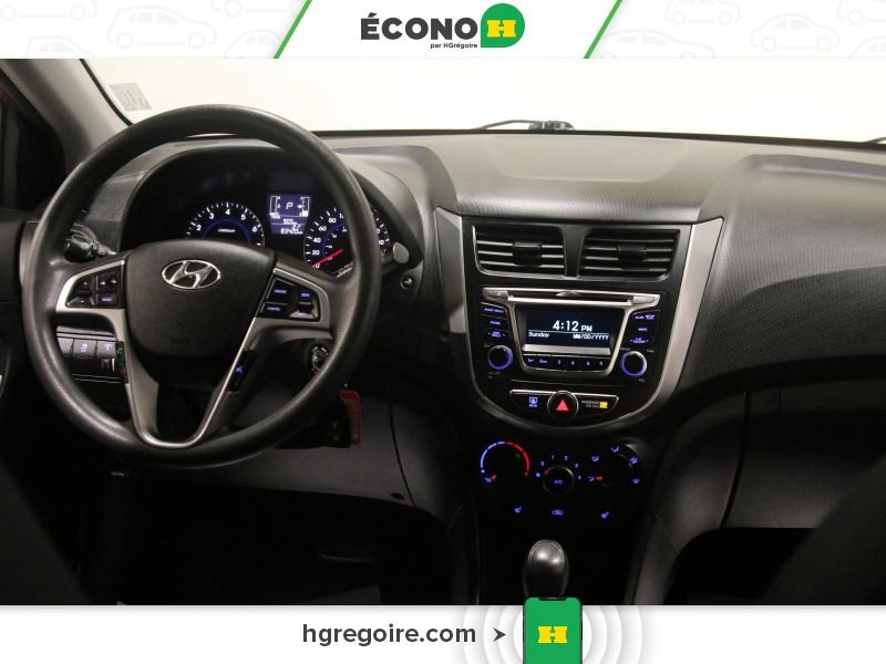 Hyundai Accent 822116 | GL AUTO GR ÉLEC A/C BLUETOOTH 2016 Rouge Laval - photo #13