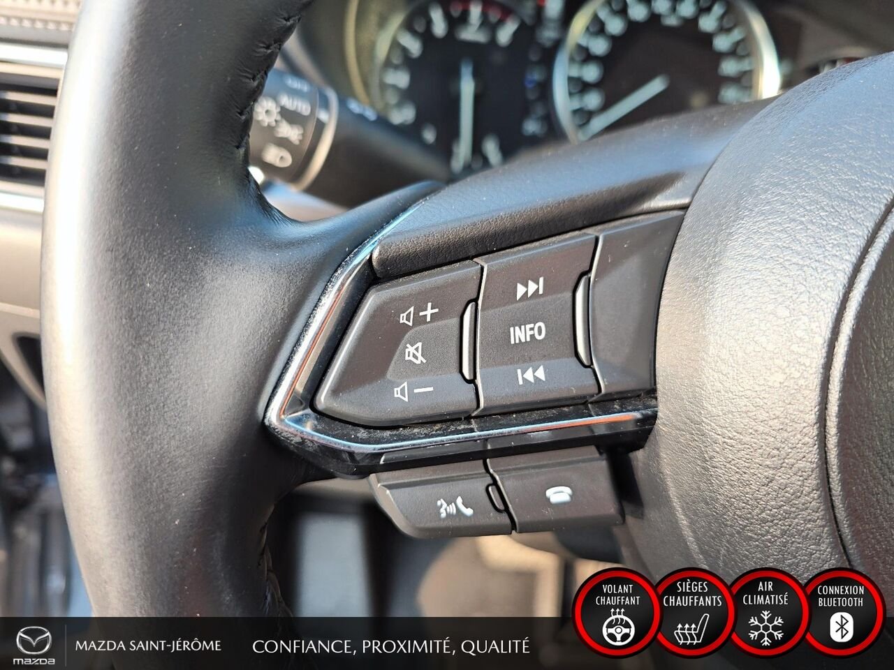 Mazda CX-5 GS | AWD | CUIR | 2023 Gris Saint-Jérôme - photo #13