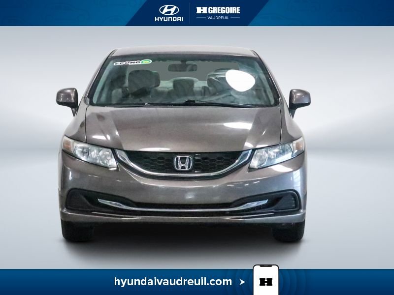Honda Civic 2013 Gris Laval - photo #2