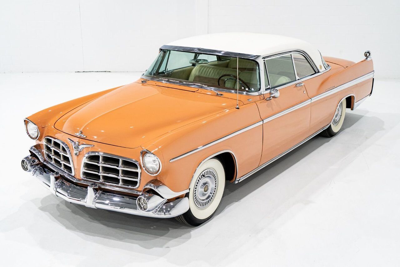 Chrysler IMPERIAL *PRIX EN USD* 354cu.in. FirePower V8 1 of 2098 built 1956 Orange Montréal - photo #3