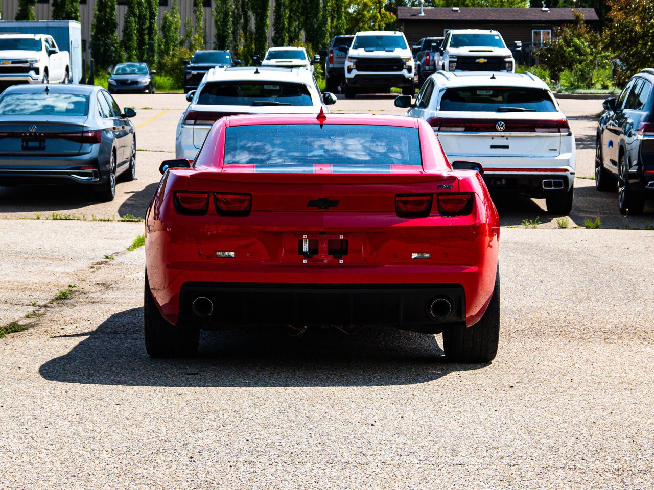 2013 Chevrolet Camaro 2dr Cpe 2LT Red Sherwood Park - photo #11