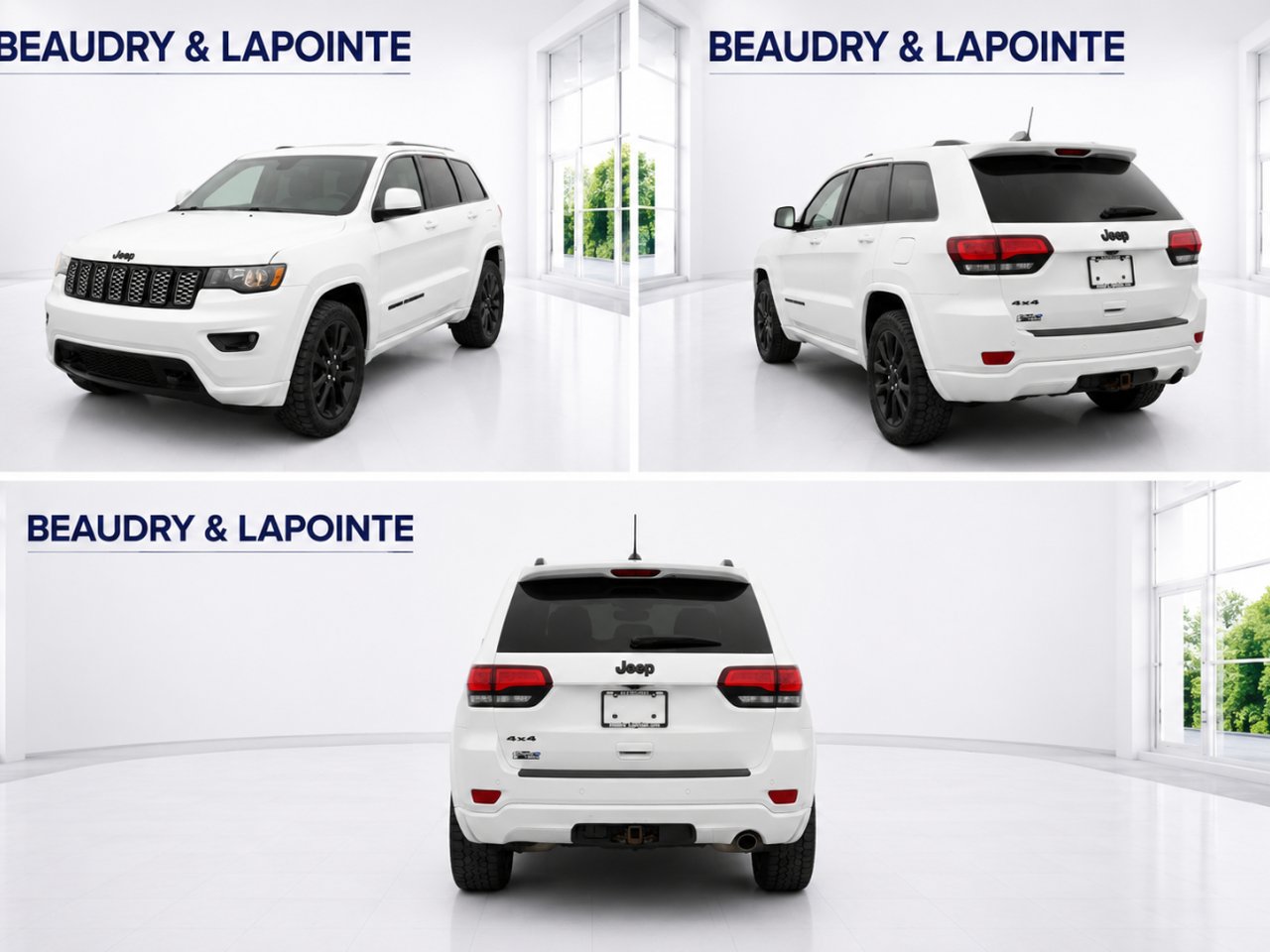 2020 Jeep Grand Cherokee White La Sarre - photo #1