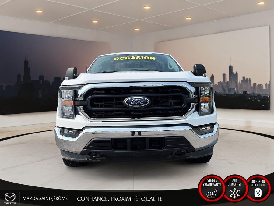 Ford F-150 XLT SUPERCREW | 4X4 | GROUPE REMORQUAGE | 3.5L ECOBOOST | 2023 Blanc