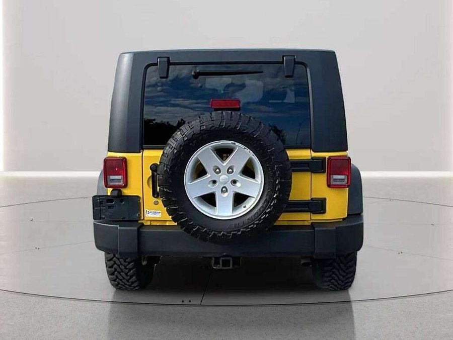 Jeep Wrangler 2008 2008 Jaune
