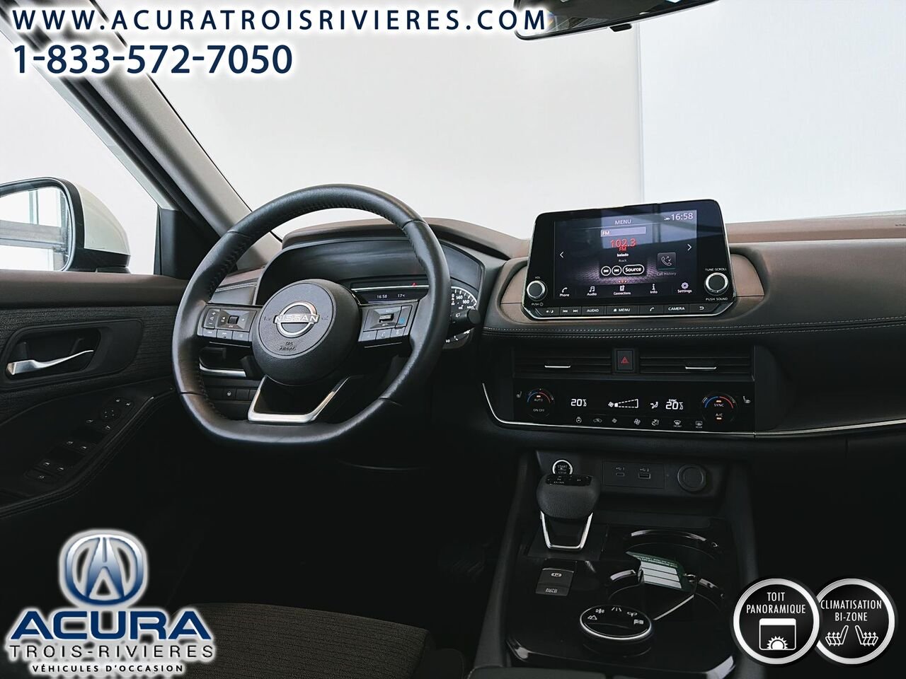 2023 Nissan Rogue SV AWD White Trois-Rivières - photo #17