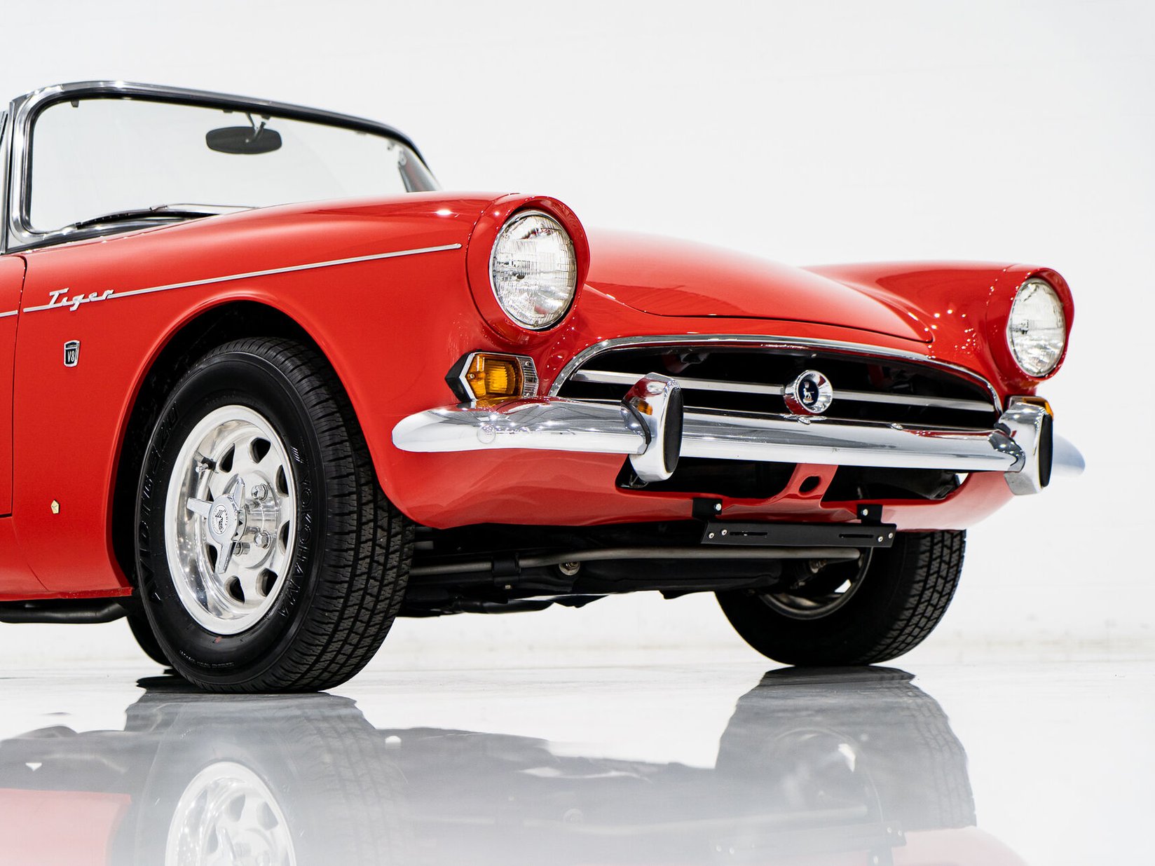 1967 Sunbeam Tiger Unrestored with single repaint **PRIX EN USD** Red Montreal - photo #34