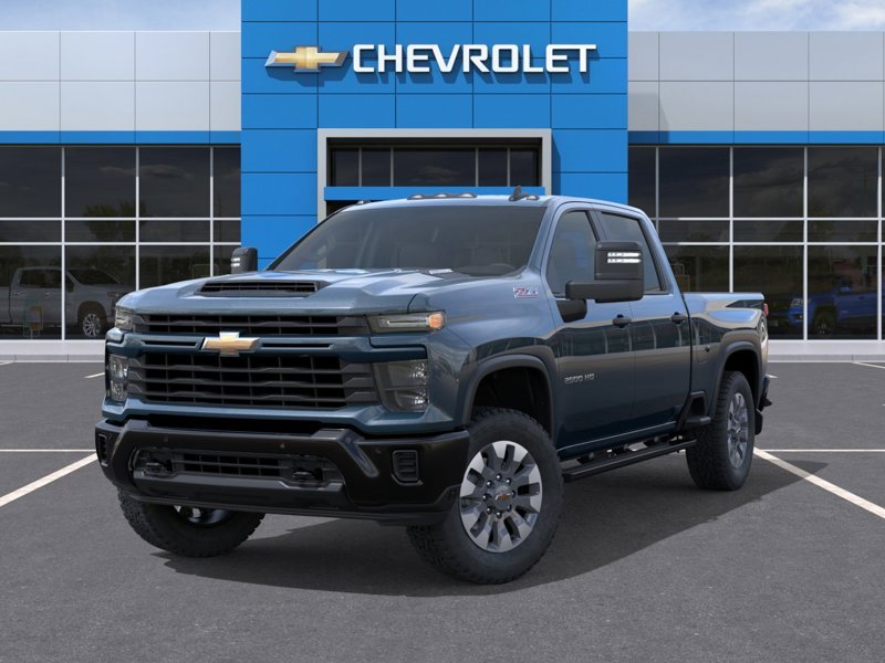 CHEVROLET Silverado 2500HD Custom cabine multiplace 4RM 159 po 2026 Bleu riverain métallisé Ottawa & Gatineau - photo #5