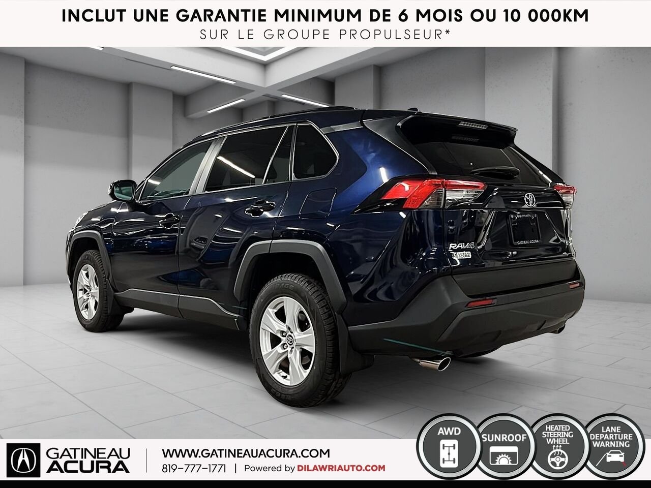 2020 Toyota RAV4 XLE AWD Blue Ottawa & Gatineau - photo #18