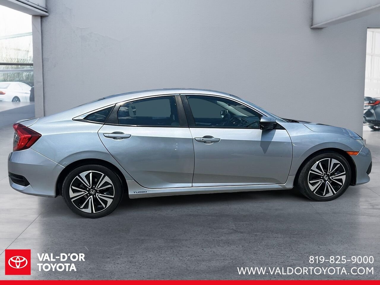 2016 Honda Civic Berline EX-T 4 portes CVT Silver Val-d'Or - photo #4