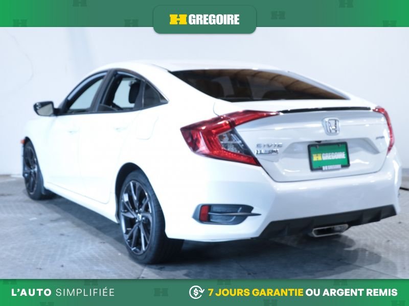 2021 Honda Civic White Laval - photo #5