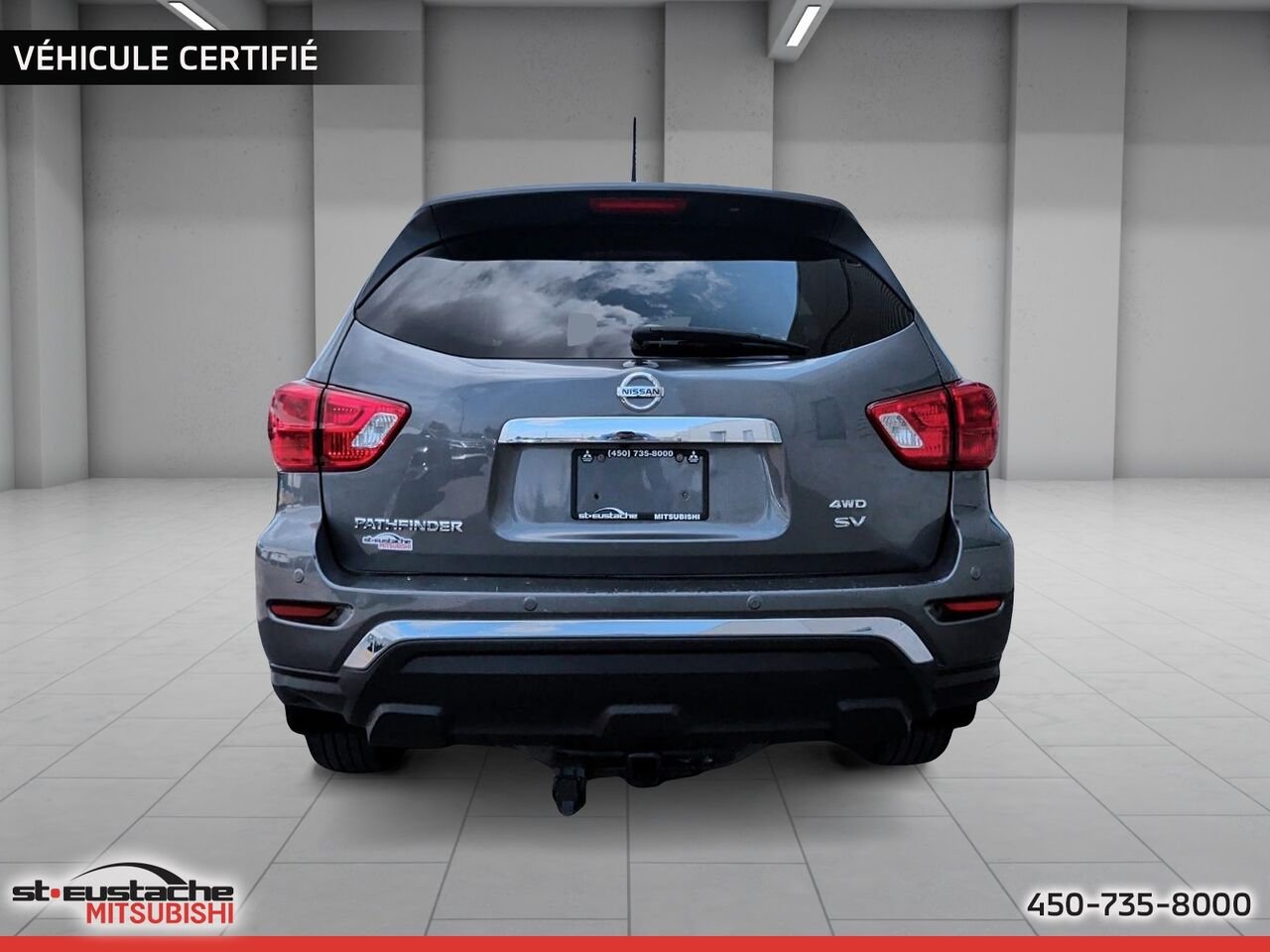 Nissan Pathfinder 2018 Gris Saint-Eustache - photo #2