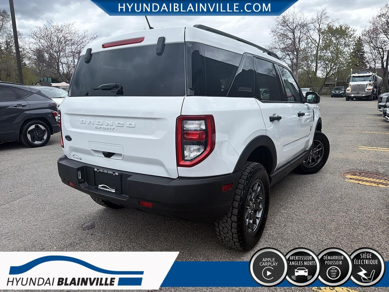 Ford Bronco Sport 2023 Blanc Blainville - photo #3