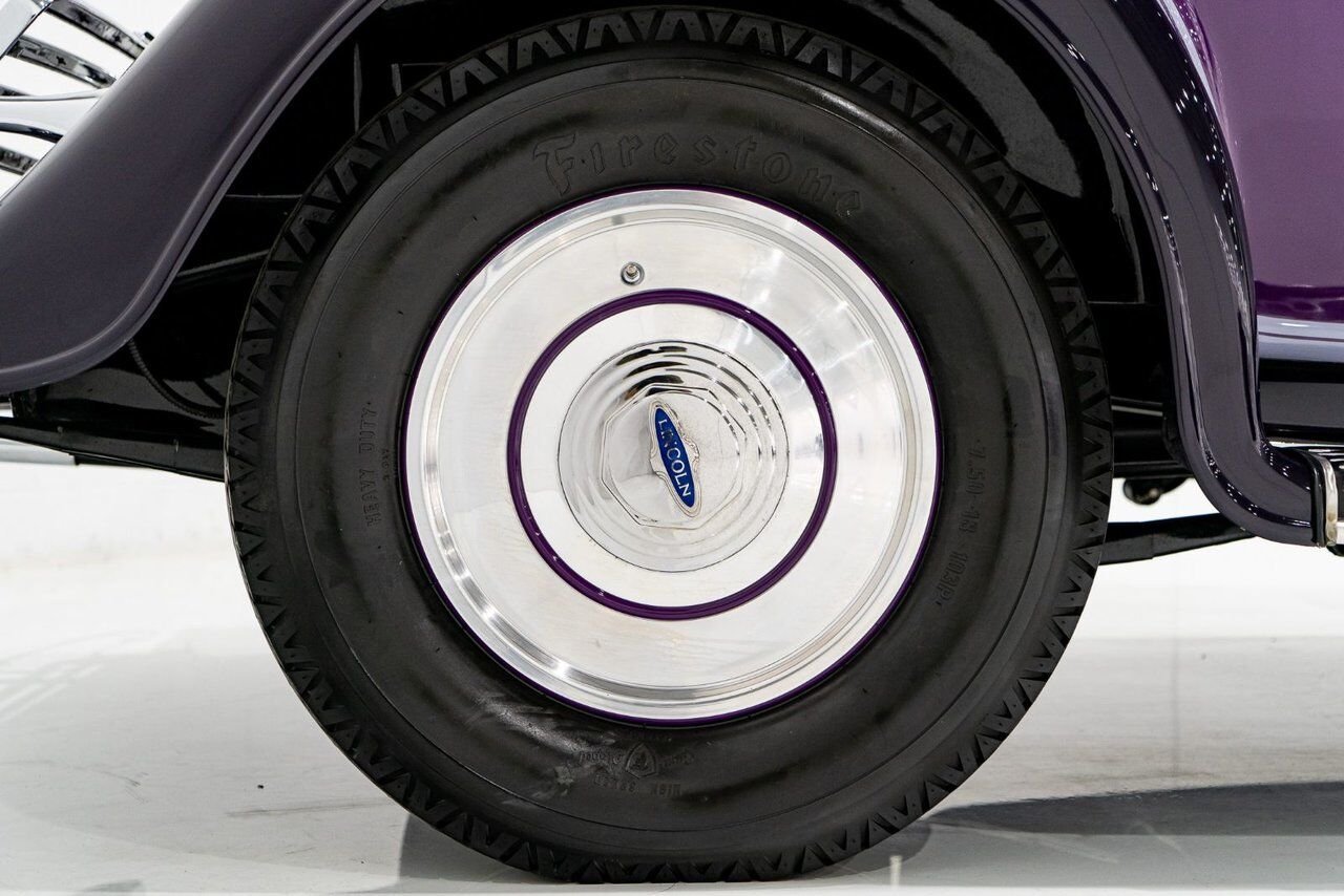 1933 Lincoln KB Victoria Coupe One Of 18 Built, And The Only Known Surviving **PRICE IN USD** Purple Montreal - photo #47