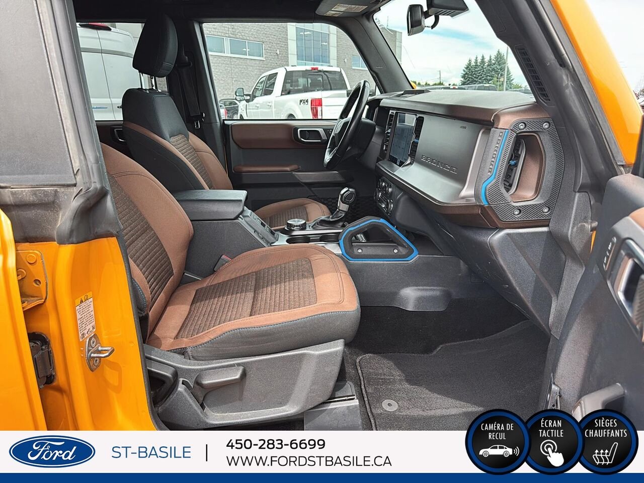 2022 Ford Bronco Orange Saint-Basile-le-Grand - photo #11