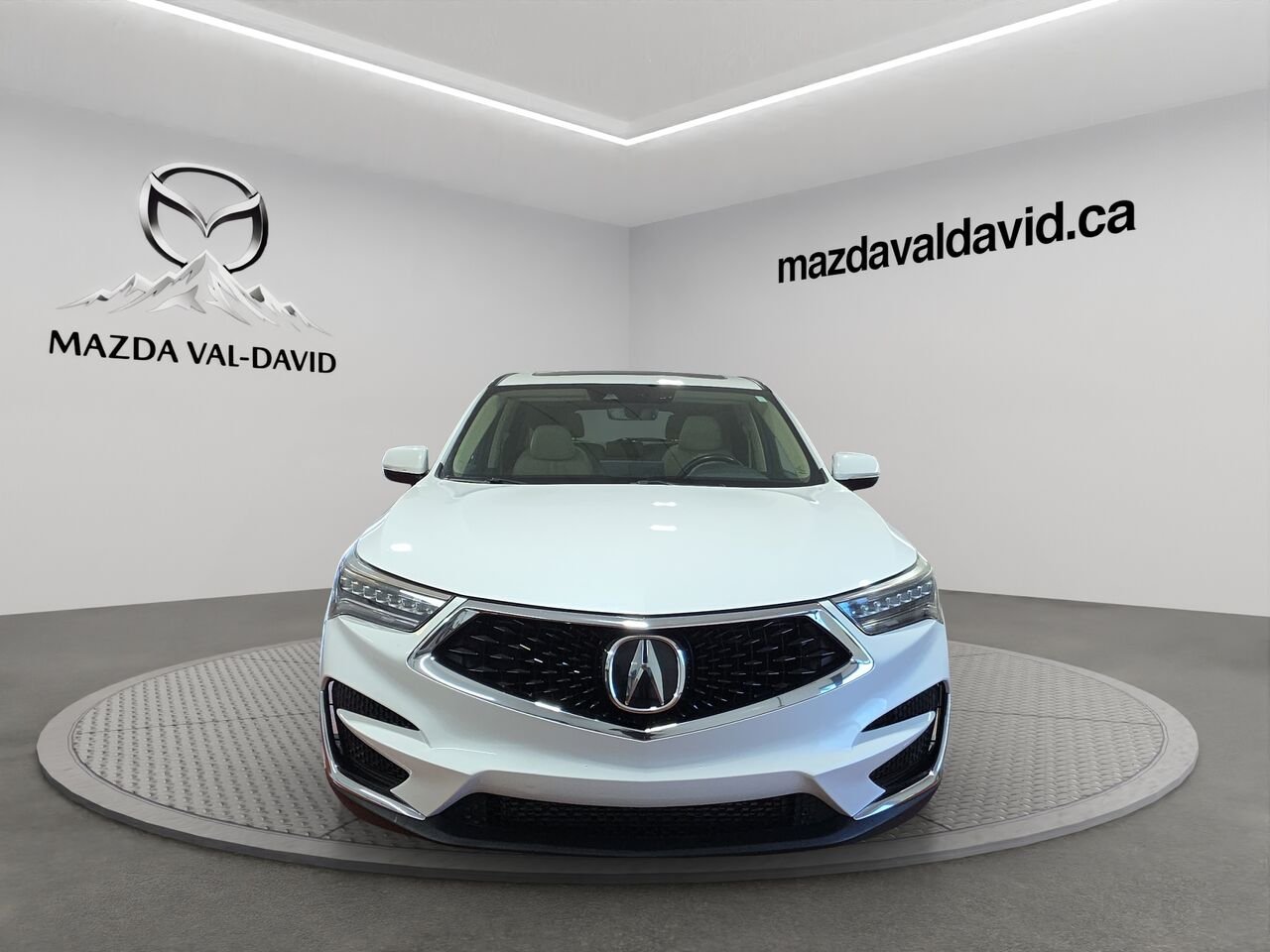 2021 Acura RDX Tech TI, toit ouvrant panoramique, sièges en cuir, navigation White Val-David - photo #2