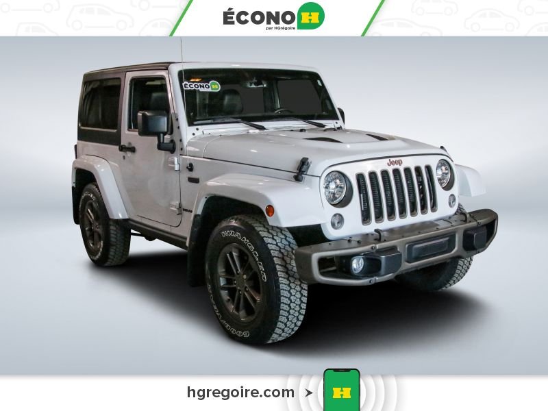 2016 Jeep Wrangler White Laval - photo #0